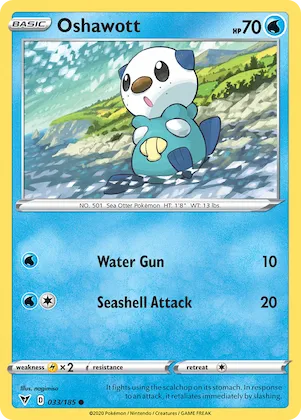Oshawott #33 – Vivid Voltage