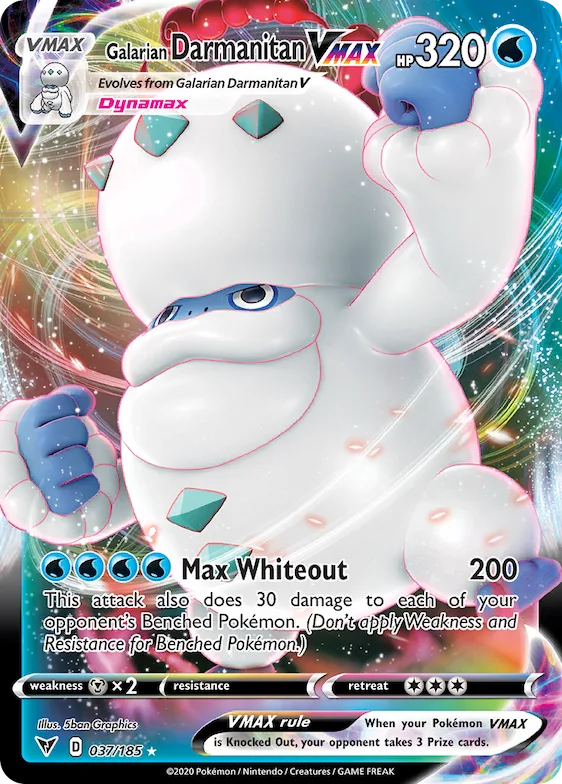 Galarian Darmanitan VMAX #37 – Vivid Voltage