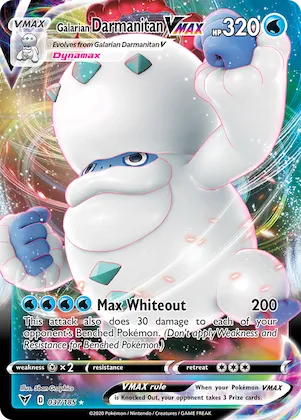 Galarian Darmanitan VMAX #37 – Vivid Voltage
