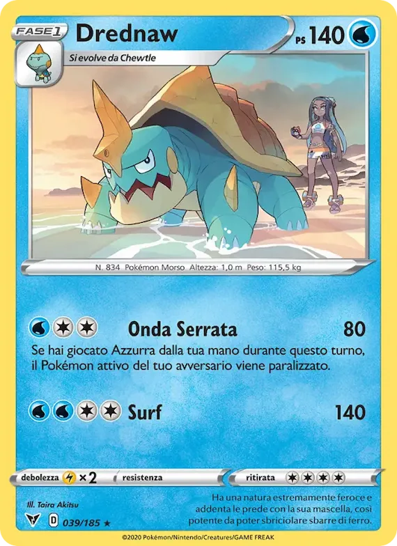 Drednaw 39 – Voltaggio Sfolgorante