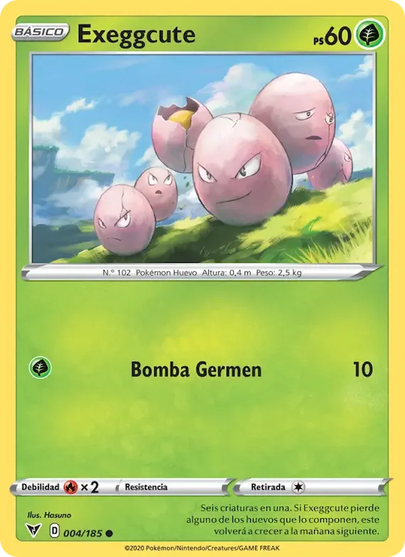 Exeggcute 4 – Voltaje Vívido