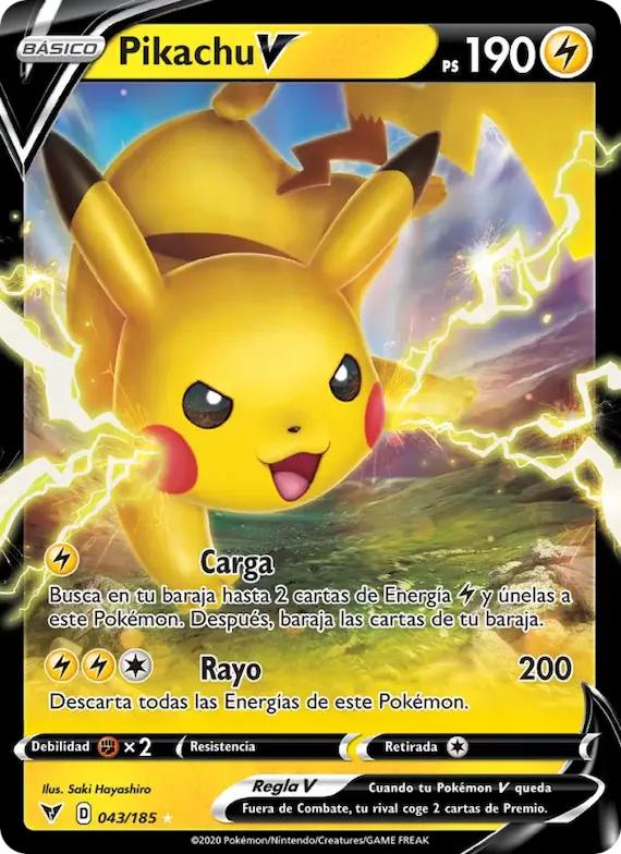Pikachu V 43 – Voltaje Vívido