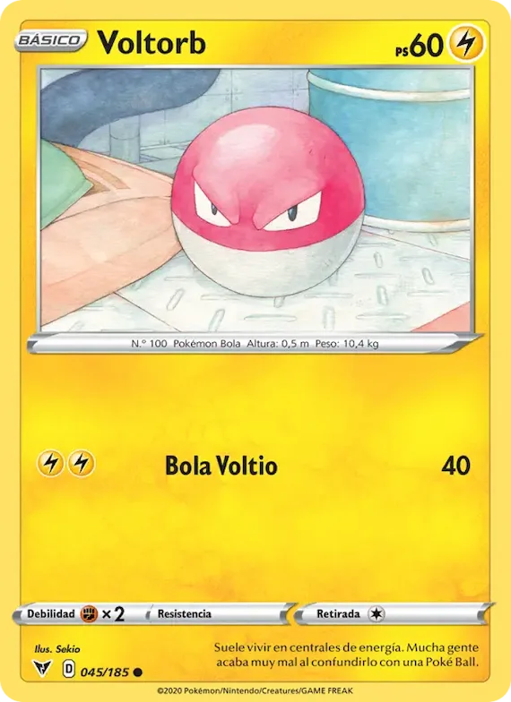 Voltorb 45 – Voltaje Vívido