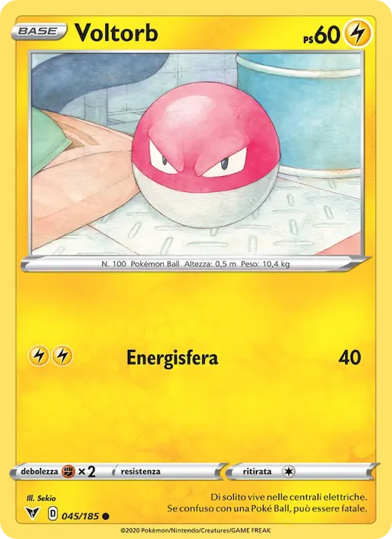 Voltorb 45 – Voltaggio Sfolgorante