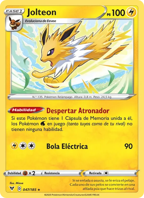 Jolteon 47 – Voltaje Vívido