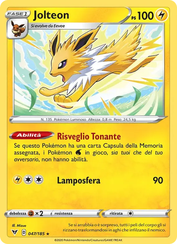 Jolteon 47 – Voltaggio Sfolgorante