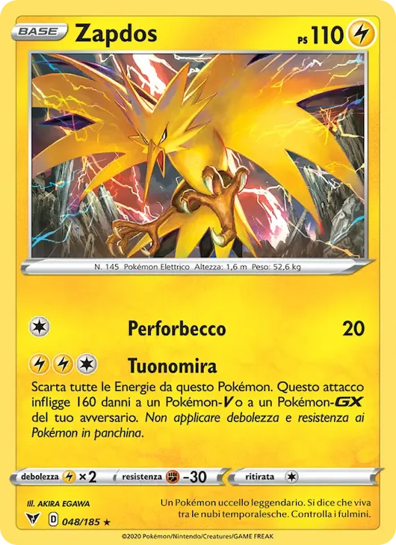 Zapdos 48 – Voltaggio Sfolgorante