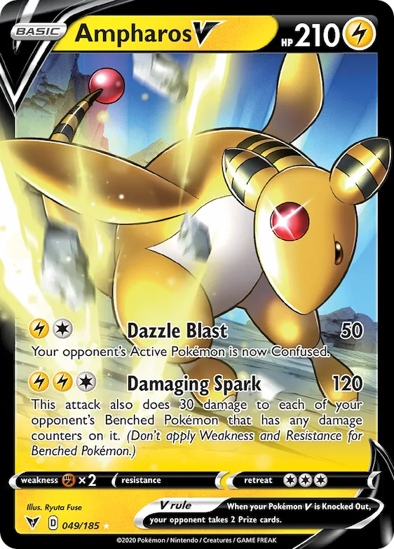 Ampharos V #49 – Vivid Voltage