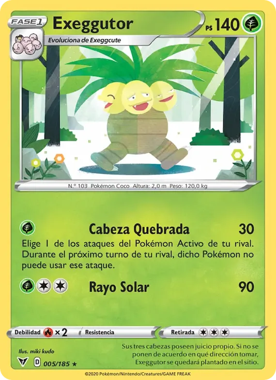 Exeggutor 5 – Voltaje Vívido
