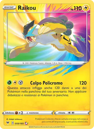 Raikou 50 – Voltaggio Sfolgorante