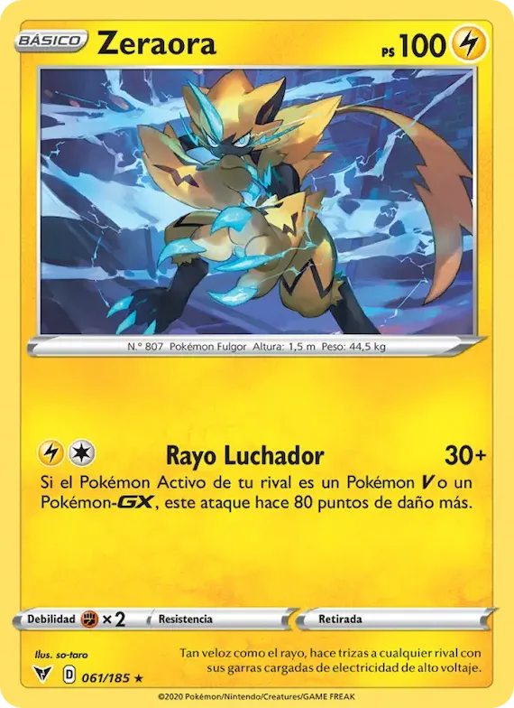 Zeraora 61 – Voltaje Vívido