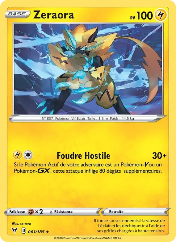 Zeraora 61 – Voltage Éclatant