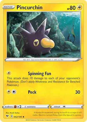 Pincurchin #62 – Vivid Voltage