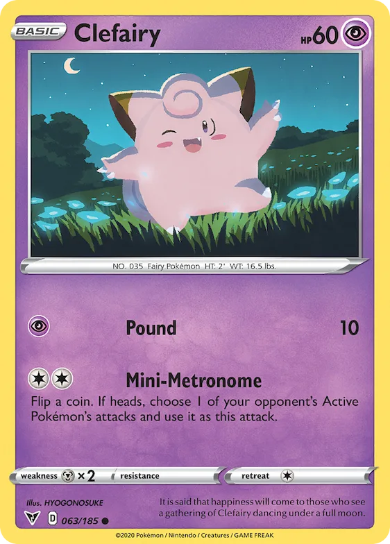 Clefairy 63 – Voltagem Vívida