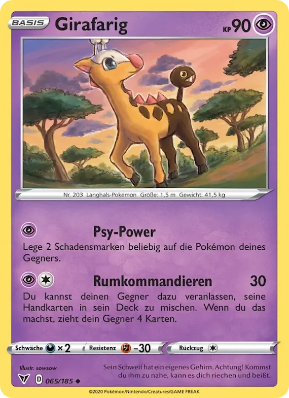 Girafarig 65 – Farbenschock