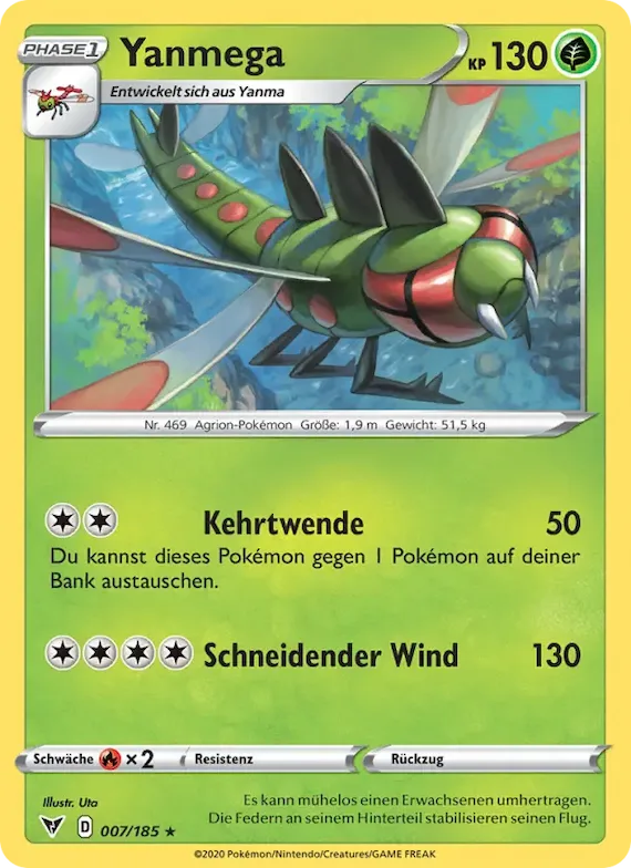 Yanmega 7 – Farbenschock
