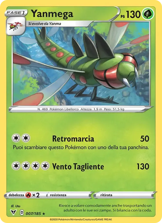 Yanmega 7 – Voltaggio Sfolgorante