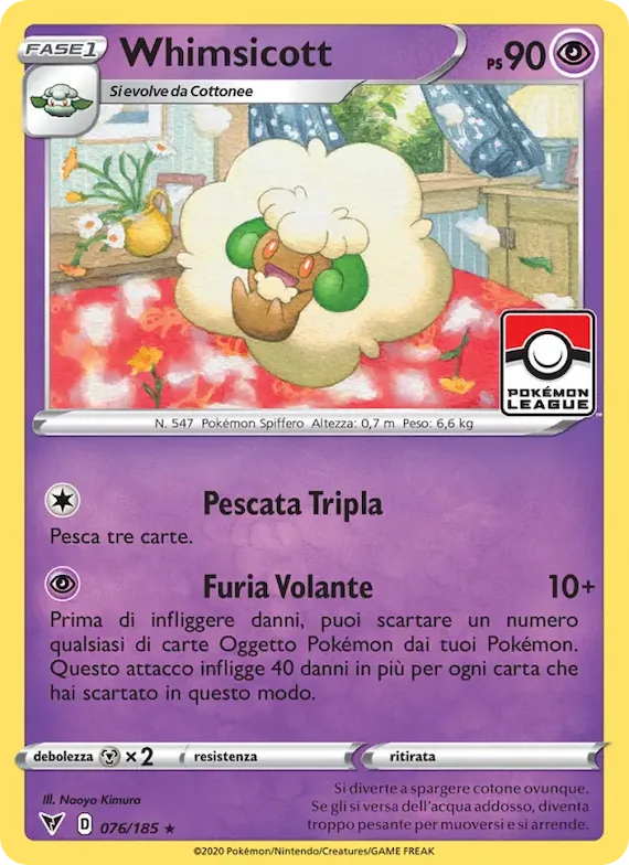 Whimsicott 76 – Voltaggio Sfolgorante