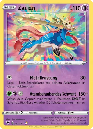 Zacian Nr. 82 – Vivid Voltage