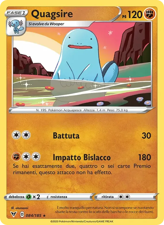 Quagsire 84 – Voltaggio Sfolgorante