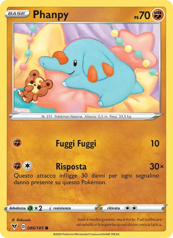 Phanpy 86 – Voltaggio Sfolgorante