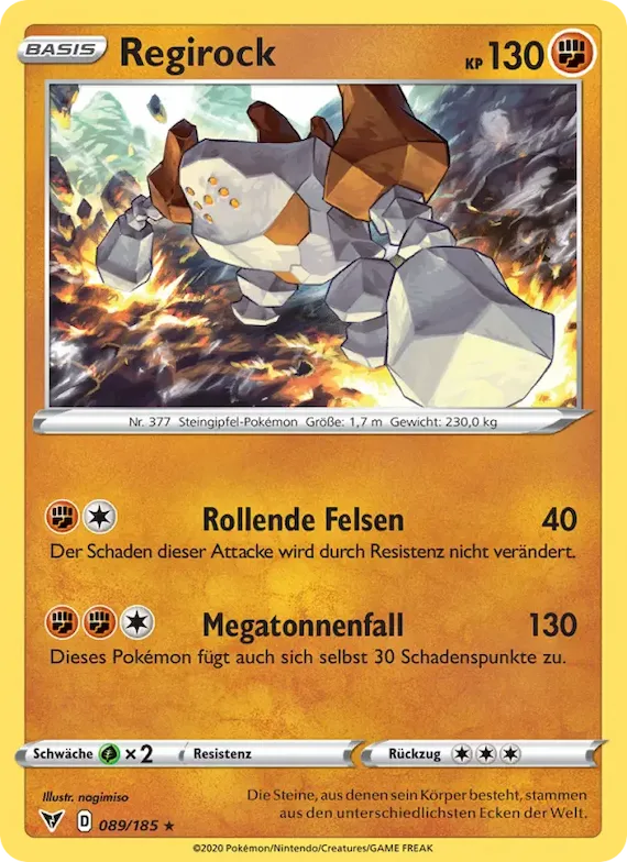 Regirock 89 – Farbenschock
