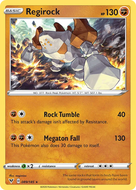 Regirock 89 – Voltagem Vívida
