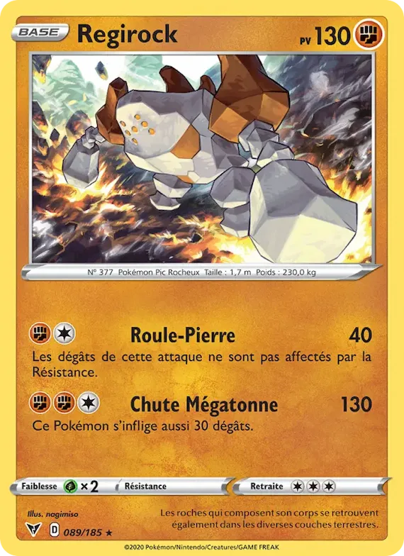 Regirock 89 – Voltage Éclatant