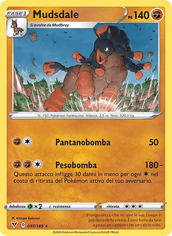 Mudsdale 97 – Voltaggio Sfolgorante