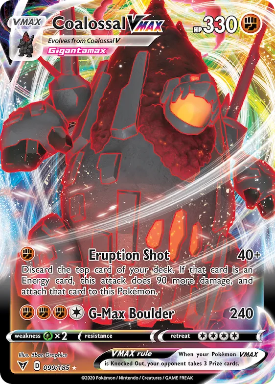 Coalossal VMAX #99 – Vivid Voltage