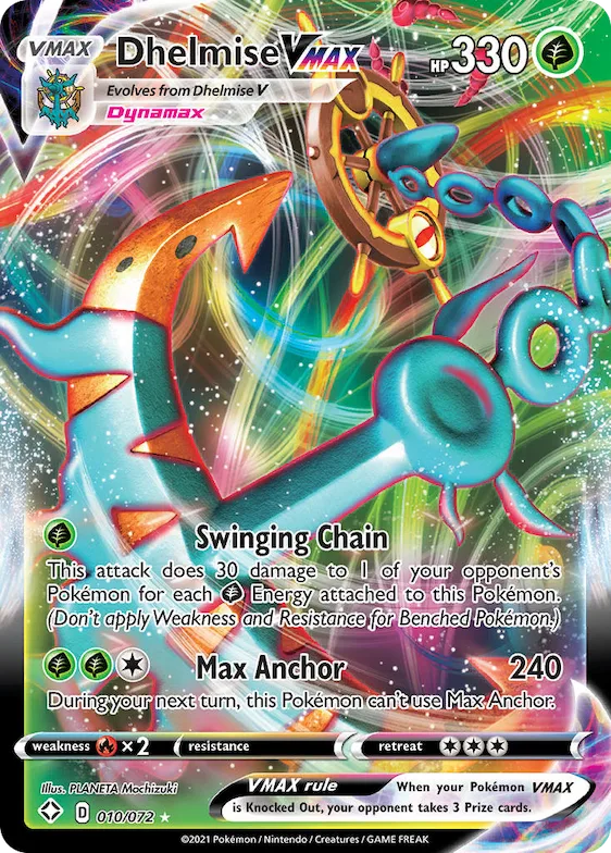 Dhelmise VMAX #10 – Shining Fates