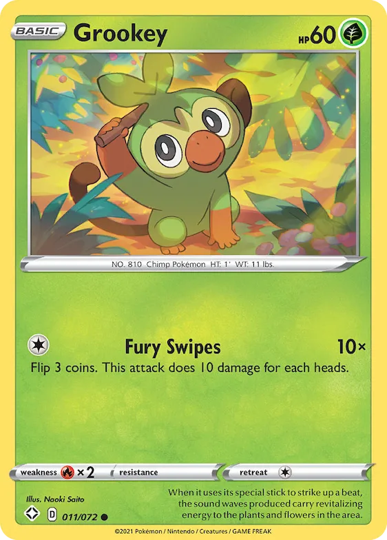 Grookey #11 – Shining Fates