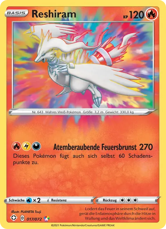 Reshiram 17 – Glänzendes Schicksal
