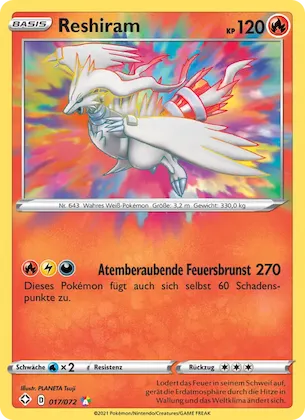 Reshiram 17 – Glänzendes Schicksal