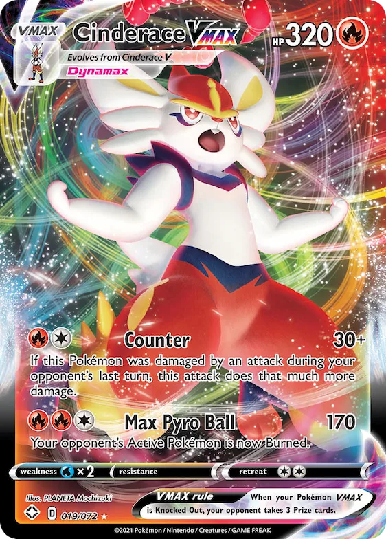 Cinderace VMAX #19 – Shining Fates