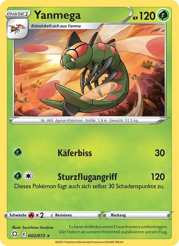 Yanmega 2 – Glänzendes Schicksal