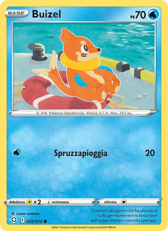 Buizel 22 – Destino Splendente
