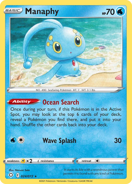 Manaphy #24 – Shining Fates