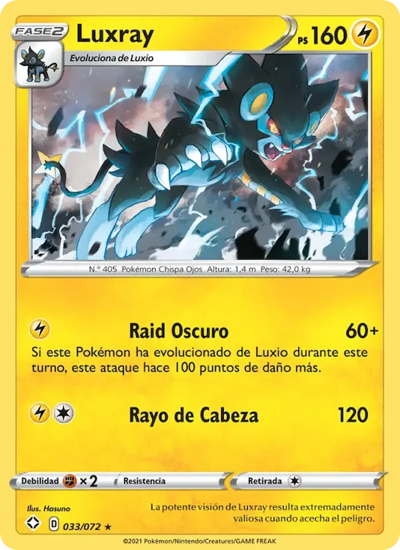 Luxray 33 – Destinos Brillantes