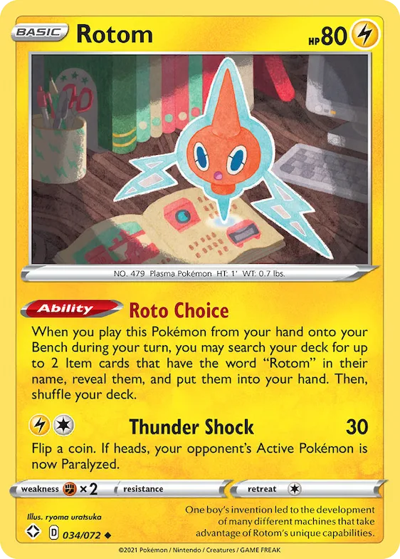 Rotom #34 – Shining Fates
