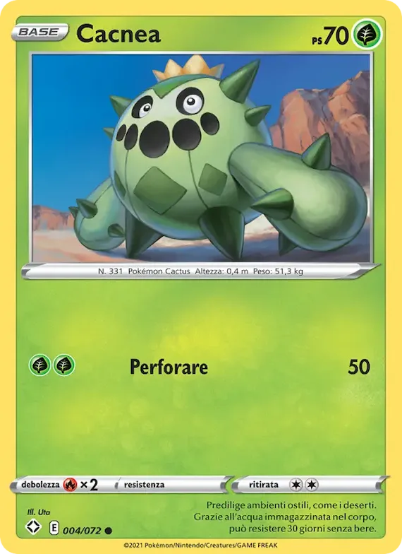 Cacnea 4 – Destino Splendente