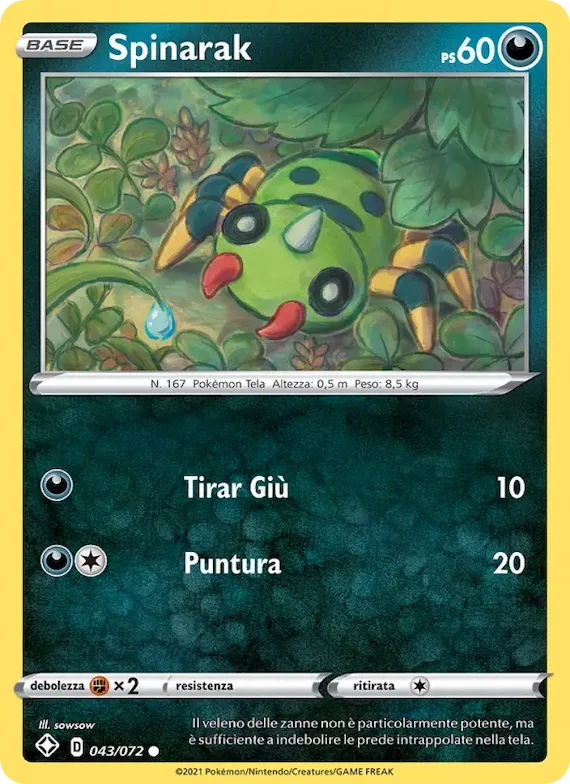 Spinarak 43 – Destino Splendente