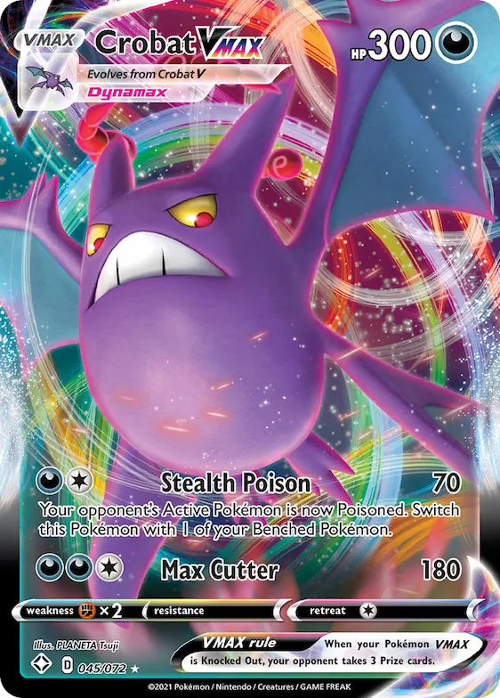 Crobat VMAX #45 – Shining Fates