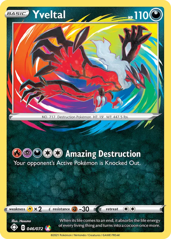 Yveltal #46 – Shining Fates