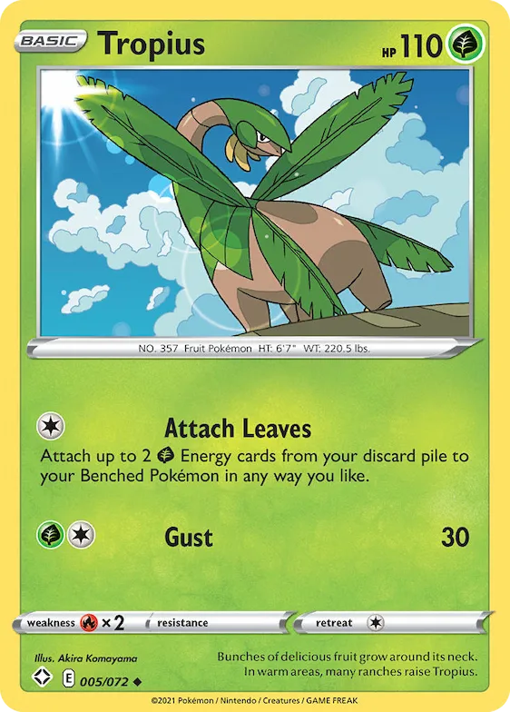 Tropius #5 – Shining Fates