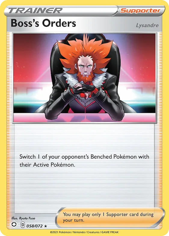 Boss's Orders #58 – Shining Fates