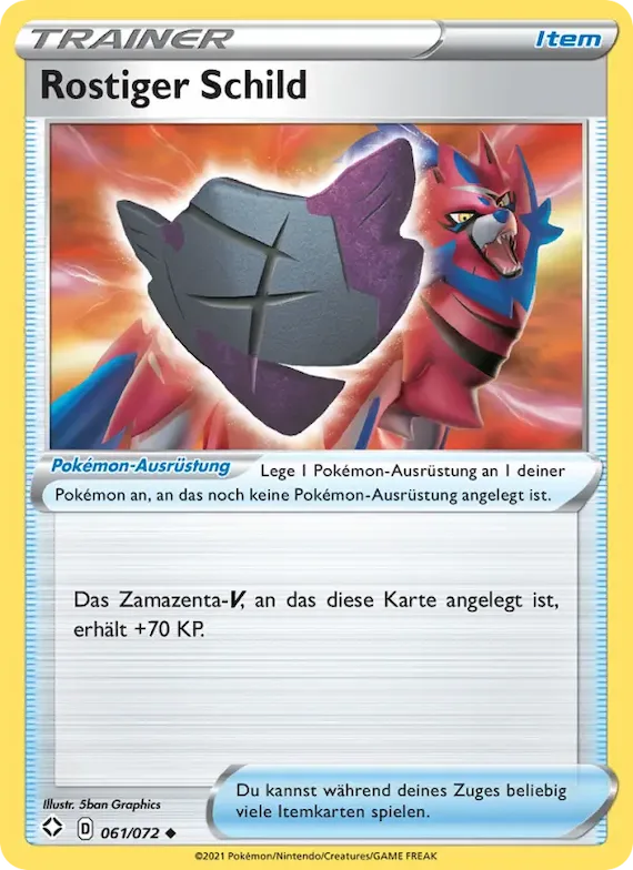 Rostiger Schild 61 – Glänzendes Schicksal