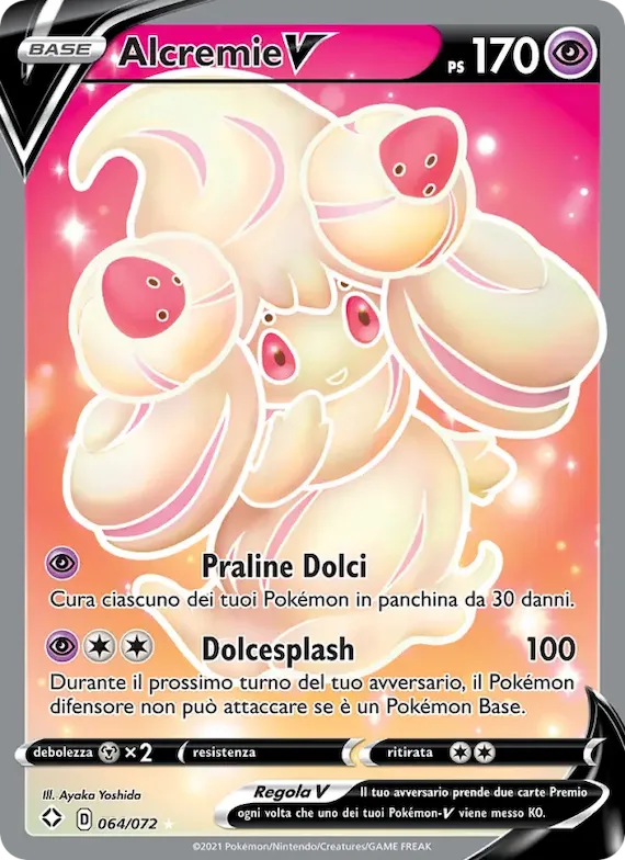 Alcremie V 64 – Destino Splendente