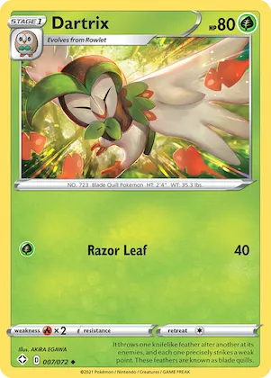 Dartrix #7 – Shining Fates