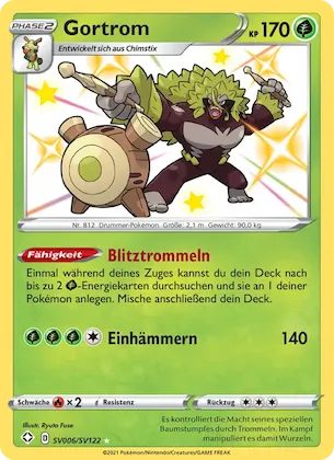 Gortrom Nr. SV006 – Glänzendes Schicksal Glitzer-Tresor